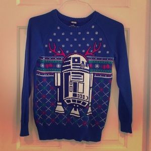 Star Wars Christmas sweater R2D2
